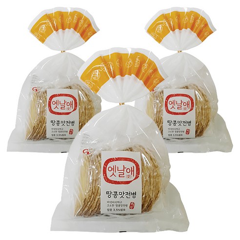 청우 옛날애 땅콩전병, 250g, 3개