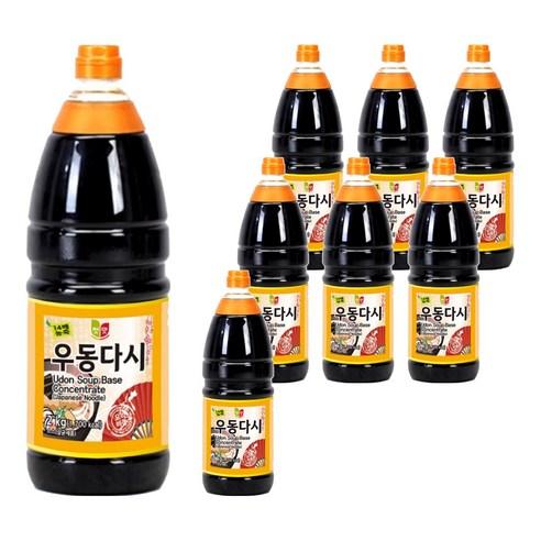 첫맛 우동다시, 2kg, 8개