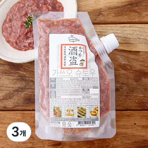 고래미 가쓰오 슈토우, 3개, 300g