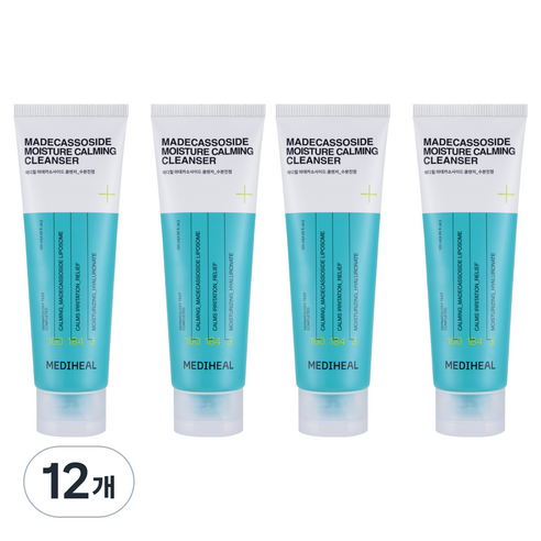 메디힐 마데카소사이드 수분 진정 클렌징폼, 120ml, 12개