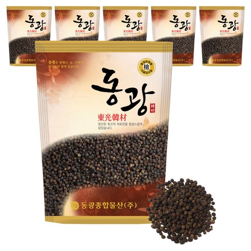 동광종합물산 통후추, 200g, 6개