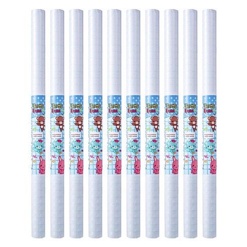 미소로 잘라쓰는 북커버 1283, 혼합색상, 10개