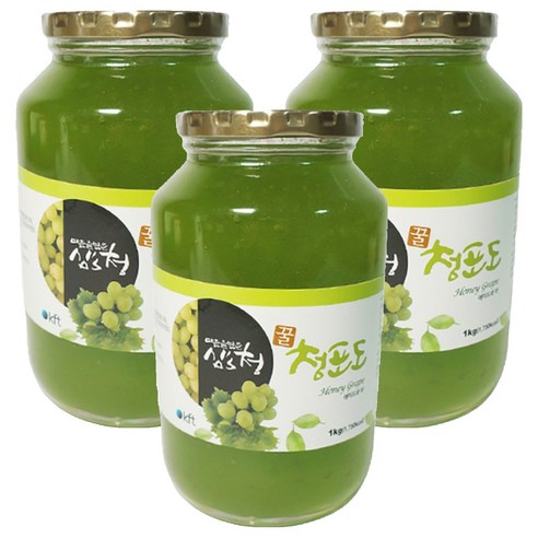 심''s청 꿀 청포도차, 1kg, 1개입, 3개