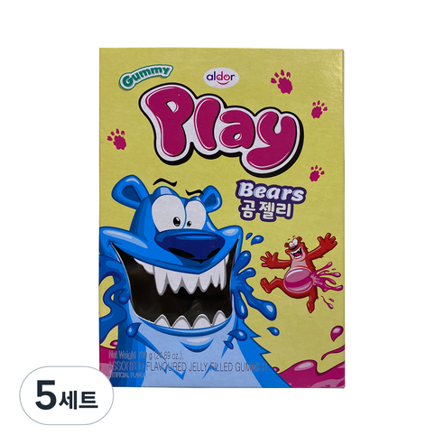 알도르 플레이 베어 젤리, 700g, 5개