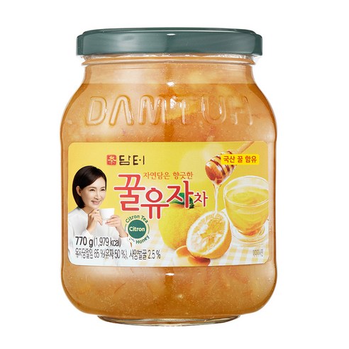 담터 꿀유자차, 2kg, 1개입, 1개