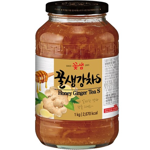 꽃샘식품 꿀생강차 S, 1kg, 1개입, 1개