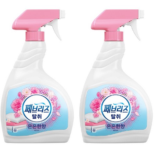 페브리즈 섬유탈취제 은은한향 본품, 900ml, 2개