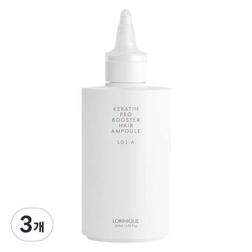 로리니크 케라틴 프로 부스터 단백질 헤어 앰플 L03-A, 3개, 200ml