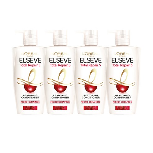 로레알파리 토탈 리페어5 샴푸, 410ml, 4개