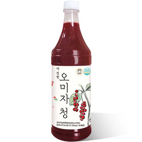 조은약초 국내산 오미자 농축액, 900ml, 1개입, 1개