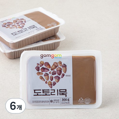 곰곰 도토리묵, 300g, 1개입, 6개