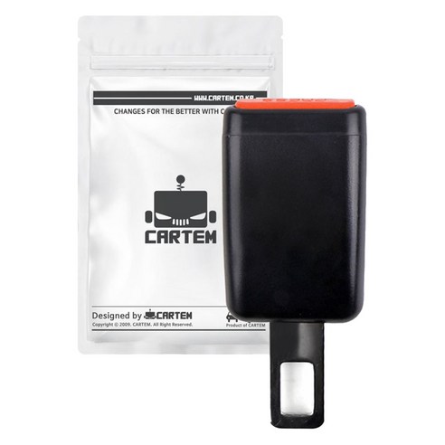 카템 차량용 안전벨트 연장클립, D타입, 1개