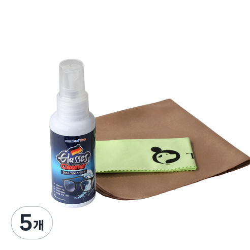 나노톨 안경 세정제, 50ml, 5개