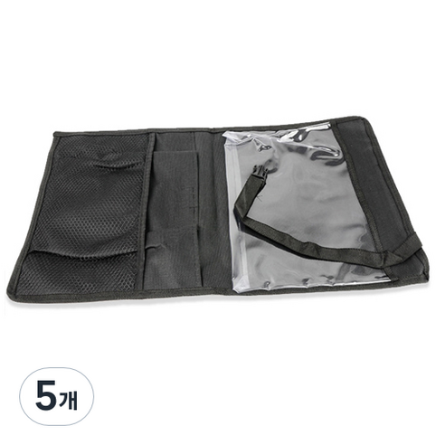 티커벨 차량용 뒷좌석 포켓 태블릿 거치대, 5개