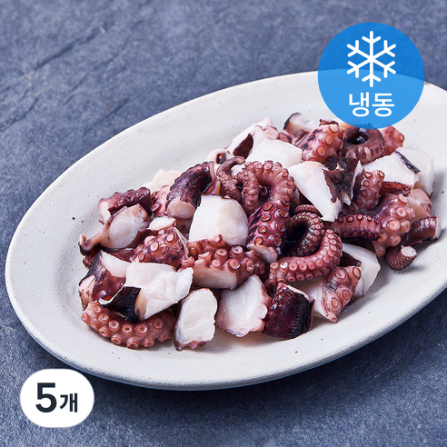 와일드캐치 문어 타코야끼용 (냉동), 5개, 250g