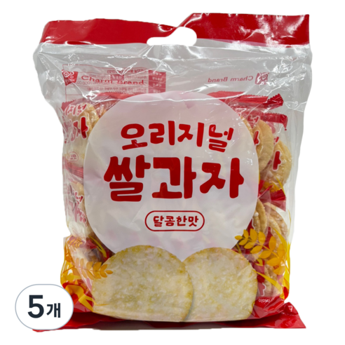참브랜드 오리지널 쌀과자 달콤한맛, 270g, 5개