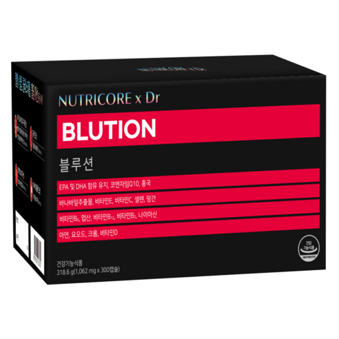 뉴트리코어 Dr 블루션 블러딕스 318.6g, 300정, 1개
