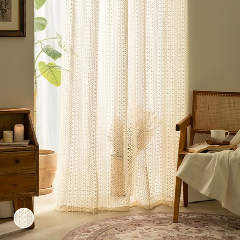 가림커튼 추천 데코뷰 내츄럴 뜨개레이스 가리개커튼 (인기 브랜드 순위, 가격 비교)