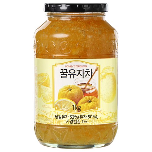 초록원 꿀유자차, 1kg, 1개, 1개입, 1kg