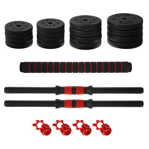 공간 제약 없이 즐기는 전신 근력 운동, 코멧 스포츠 무게조절 덤벨 바벨 세트