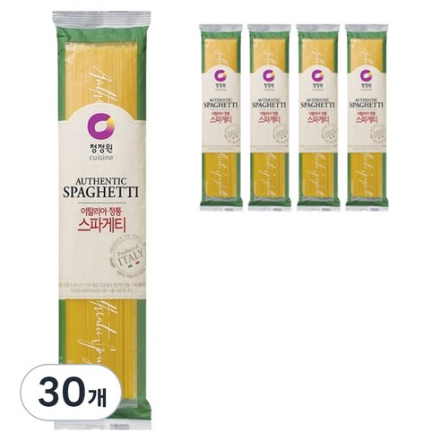 청정원 스파게티면 250g, 30개