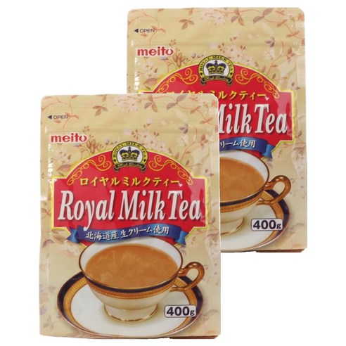 메이토 로얄 밀크티 분말, 400g, 1개입, 2개