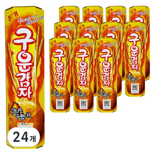 해태제과 구운감자, 27g, 24개