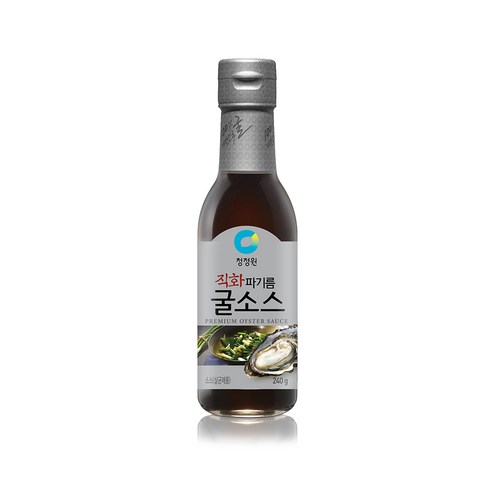청정원 100% 대한민국 굴 직화풍미가득 직화파기름 굴소스, 240g, 2개