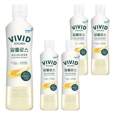 비비드키친 알룰로스, 510g, 5개