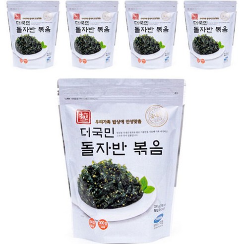 더국민 돌자반 볶음, 300g, 5개