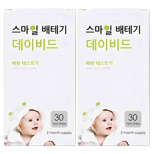 스마일랩 데이비드 배란테스트기, 30개입, 2개