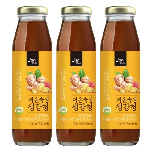 호재준 저온숙성 생강청, 0.325L, 1개입, 3개