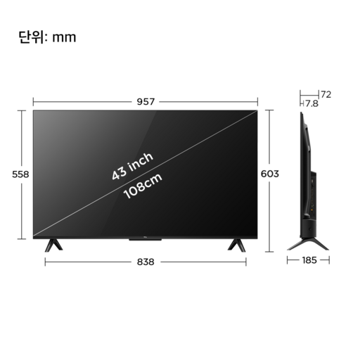 TCL 4K UHD HDR LED 구글 스마트 TV: 몰입감 넘치는 홈 엔터테인먼트의 새로운 지평