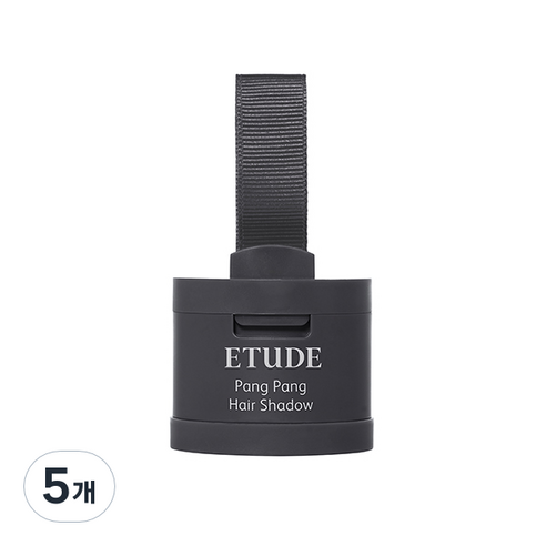 에뛰드 팡팡 헤어 섀도우 3.5g, 03 내추럴블랙, 5개