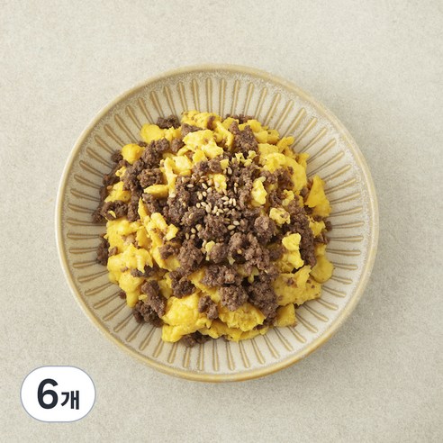 집반찬연구소 한우 계란소보로, 170g, 6개