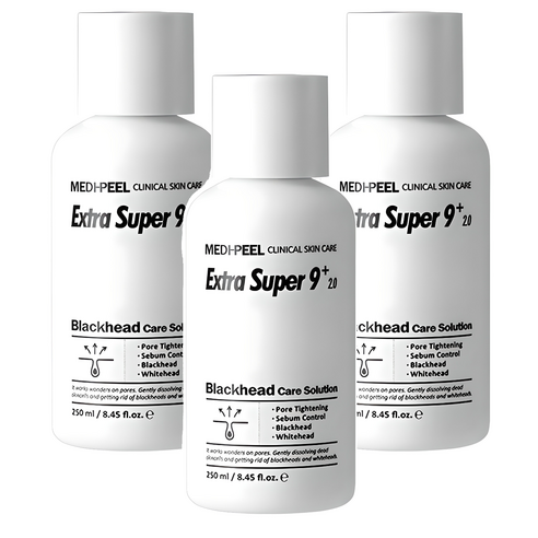 메디필 엑스트라 슈퍼 9 플러스 2.0 필링 토너, 250ml, 3개