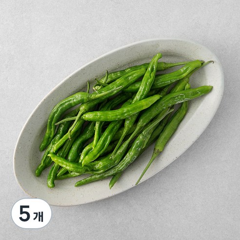 국내산 꽈리고추, 150g, 5개