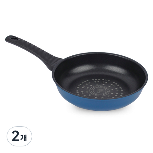 키친아트 프리미엄 파스텔 프라이팬, 20cm, 2개