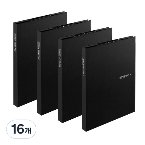 드림 트레비엥 레버 A4, 16개, 검정