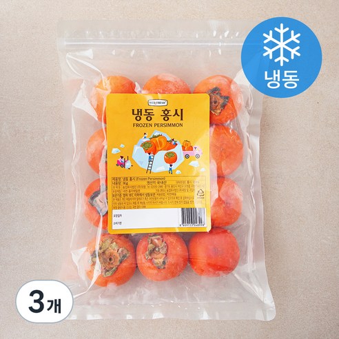 웰프레쉬 홍시 (냉동), 1kg, 3개