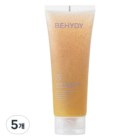 비히디 퓨어 리페어 젤클렌져, 5개, 150ml
