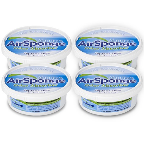 네이처스에어스펀지 오픈형 스티커 탈취제, 227g, 4개