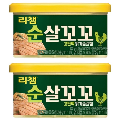 동원 리챔 순살꼬꼬, 200g, 2개