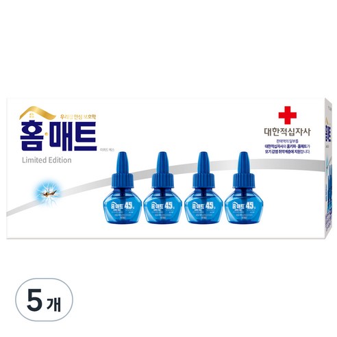 헨켈 홈매트 리퀴드 에스 리필, 116ml, 5개