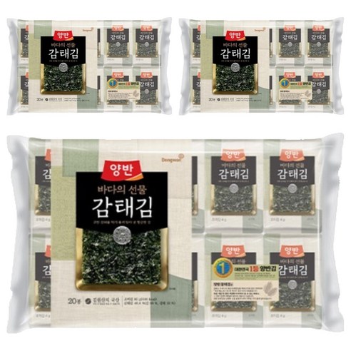 동원 감태김 식탁 8p, 60개