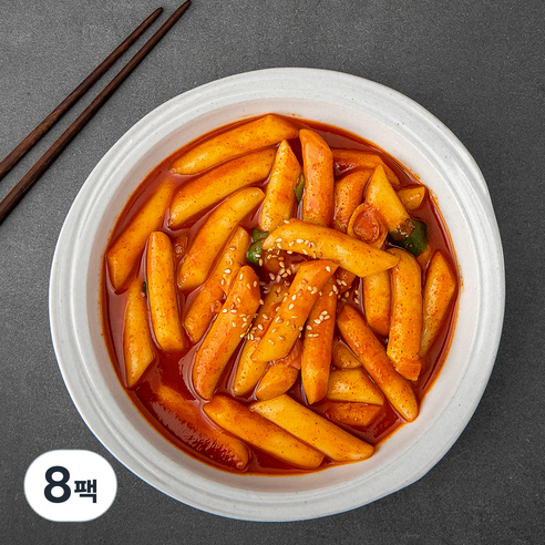 오분떡볶이 오리지널, 370g, 8팩