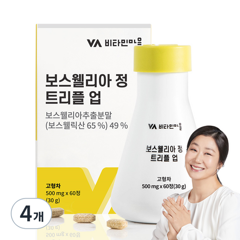 비타민마을 보스웰리아 정 트리플 업 30g, 4개