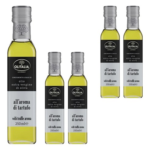 올리타리아 송로버섯향 엑스트라버진 올리브유, 250ml, 5개