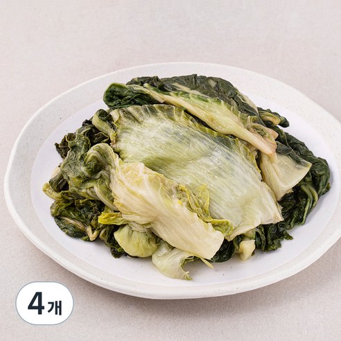 국내산 데친 우거지, 1kg, 4개
