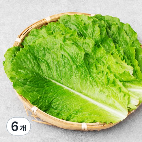 친환경 로메인, 70g, 6개